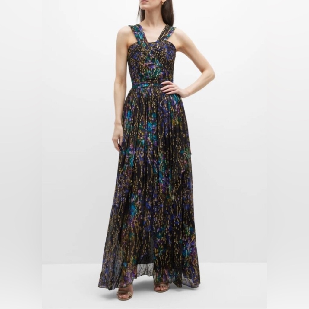 Gorgeous, Shimmering & Flattering Shoshanna Maxi! Nwt